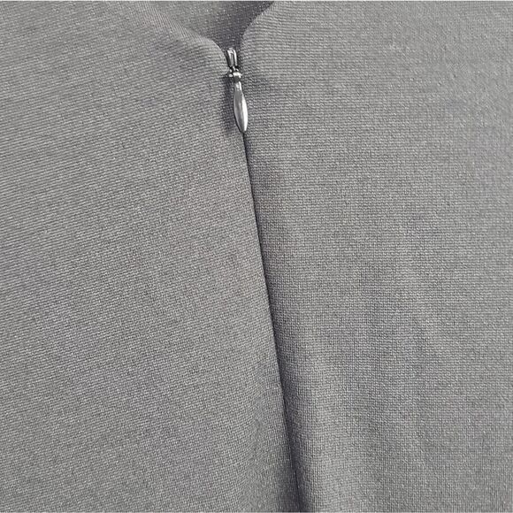 Amanda Uprichard Black 3/4 Sleeve Cocktail Party Dress Size Large - Picture 6 of 6